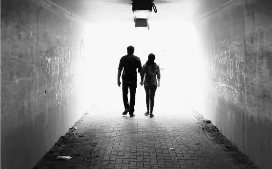 Walking through the Tunnel by Jabbar Jamil