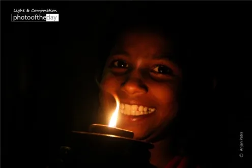 Light Means Happiness by Anjan Patra