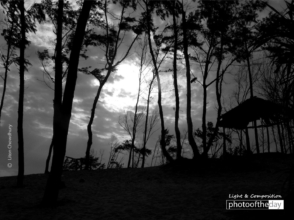 In a Cloudy Evening by Liton Chowdhury