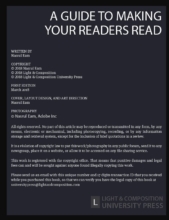 A Guide to Making Your Readers Read - Writing Guide, Engaging Readers, Storytelling Techniques, Ledes, Writing Tips