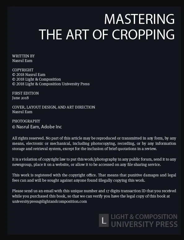 Mastering the Art of Cropping - cropping, photography techniques, image composition, photo editing, photography education