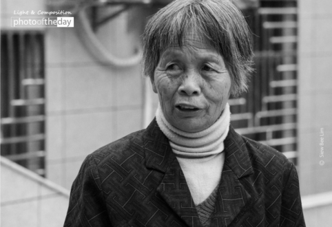 An Elderly Relative, by Siew Bee Lim - Portrait Photography, Photo of the Day, Photography Award,  Award Winning Photography,  Online Photography Courses