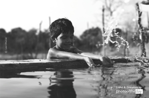 In Summer, by Lavi Dhurve - Black and White Photography, Photo of the Day, Photography Awards, Art Photography, Photojournalism