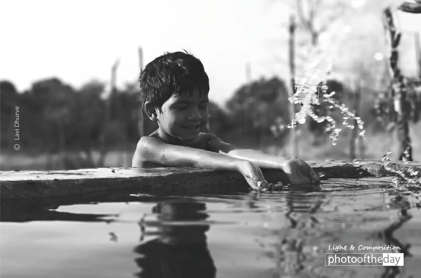 Playing with Water by Lavi Dhurve
