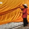 Yellow Robe, by Ryszard Wierzbicki - Photojournalism, Color Photography, Award Winning Photography,  Yellow Robe, Ryszard Wierzbicki