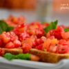 Tomato & Basil Bruschettas, by Rasha Rashad - Food Photography, Photo of the Day, Photography Award, Rasha Rashad, Bruschetta