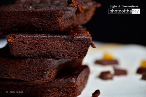 Brownies, by Rasha Rashad - Food Photography, Photography Award, Photo of the Day, Rasha Rashad, Food Photography Awards