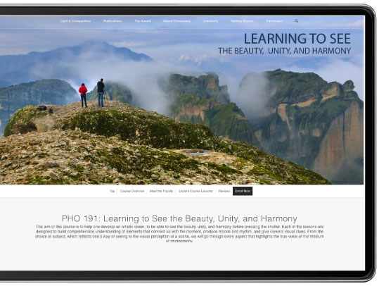 learning to see sample tablet