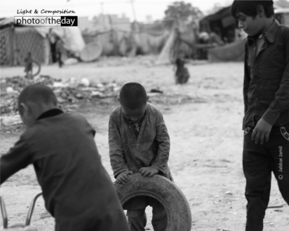 Running Wheel by Jabbar Jamil