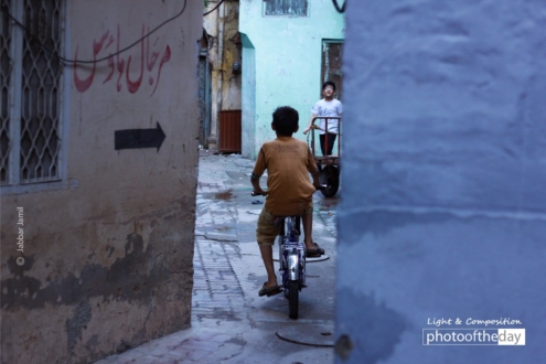 The Cyclist by Jabbar Jamil