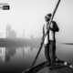 Boatman from Agra by Shirren Lim
