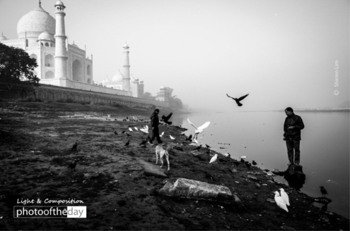 By the River Bank by Shirren Lim - Documentary Photography, Photojournalism, Art Photography, Shirren Lim, Agra