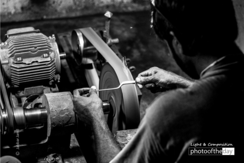 Surgical Product in Making, by Jabbar Jamil - Photojournalism, Black and White Photography, Documentary Photography, Street Photography, Photography Awards