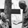 A Quick Chatter by Siew Bee Lim - Photo of the Day, Black and White Photography, Photojournalism, Art Photography, Photography Education