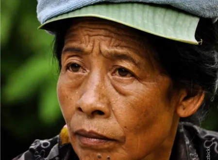 A Balinese Woman by Ryszard Wierzbicki - Portrait Photography, Photo of the Day, Award Winning Photography, Balinese Photography, Art Photography