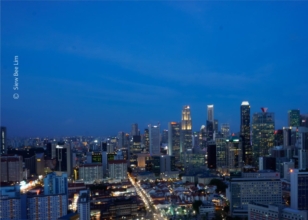 A Town View by Siew Bee Lim