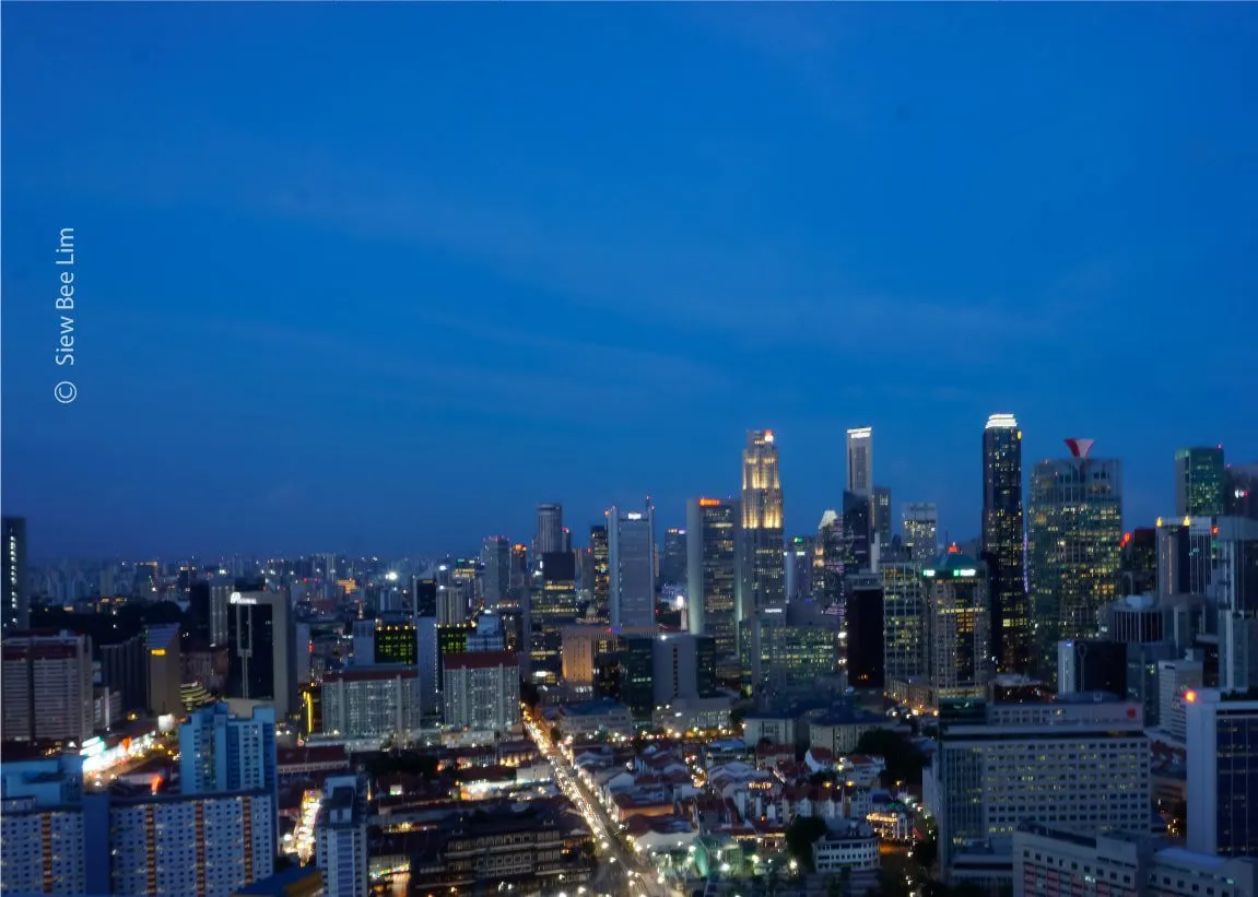 A Town View by Siew Bee Lim