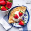 Strawberry Pancakes by Felicia Haggkvist - Food Photography, Photography Award, Award Winning Photo,  Food Photography Awards,  Light & Composition