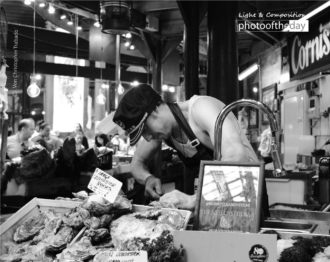 Oyster Shucker by Von Christopher Trabado