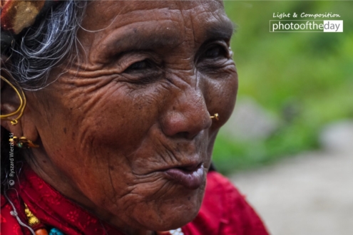 A Himalayan Woman by Ryszard Wierzbicki - Photojournalism, Portrait Photography, Photography Awards, Himalayan Photography, Award Winning Photography