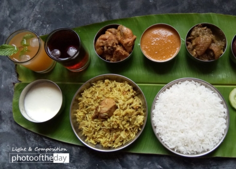 Nonveg Thali by Rajani SR - Food Photography, Photo of the Day, Photography Awards, Art Photography, Online Photography Courses