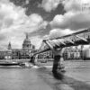 Millennium Bridge by Von Christopher Trabado - Millennium Bridge, Photography Awards, Photo of the Day, Black and White Photography, Art Photography