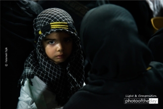 A Child on the Day of Muharram by Fatemeh Tajik