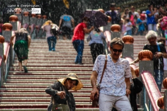 Candid Moments at Batu Caves by Montasir Khandker