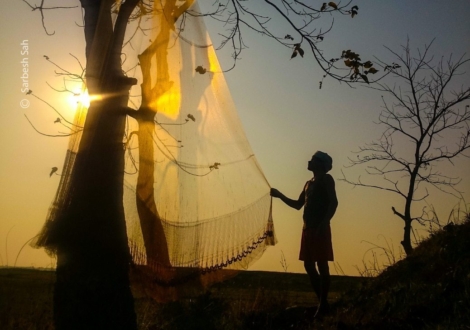 Life in Net by Sarbesh Sah - Photojournalism, Art Photography, Photography Awards, Photo of the Day, Online Photography Courses