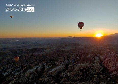 Sunrise in Cappadocia by Cristina del Fresno - Cappadocia Sunrise, Photography Award, Photo of the Day,  Cristina del Fresno,  Sunrise Photography