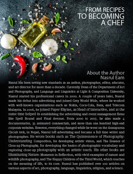 From Recipes to Becoming a Chef - Photography Book, Photography Education, Art Photography, Photography Techniques, Online Photography Courses