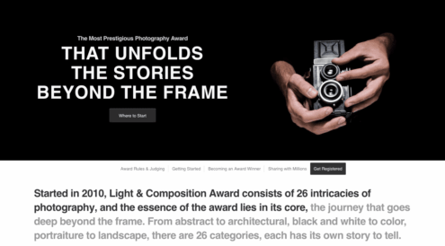 Registered Photographer - Photography Awards, Photojournalism, Art Photography, Online Photography Courses, Photography Education