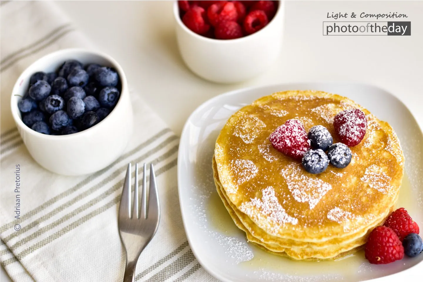 Pancakes for Breakfast by Adriaan Pretorius - Food Photography, Photography Awards, Photo of the Day,  Adriaan Pretorius, Light & Composition