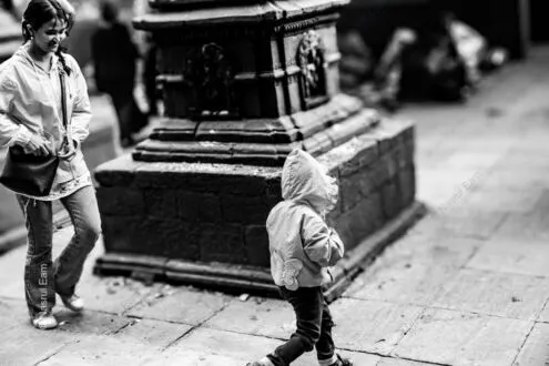 Hooded Child and Gentle Watch