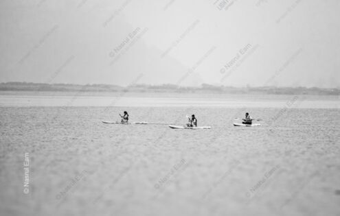 Silent Passage on the Lake