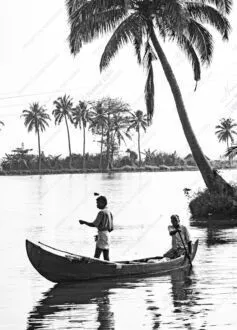 Timeless Toil Beneath the Palms