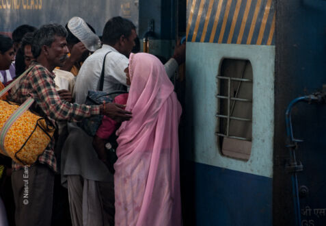 A Helping Hand at the Carriage Door