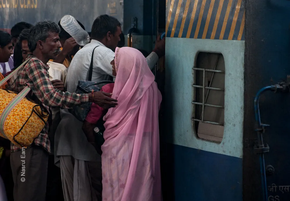 A Helping Hand at the Carriage Door