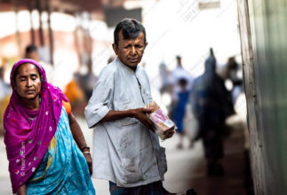Platform Figures, Packaged Bread - Platform Figures Packaged Bread, fine art street photography, limited edition print, Nasrul Eam artwork, visual storytelling, street photography print