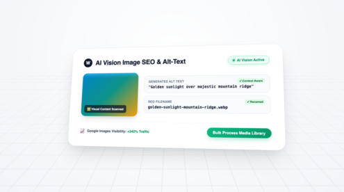 AI Vision Image SEO and Semantic Alt-Text Engine