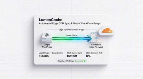 LumenCache Automated Edge CDN Sync & Global Cloudflare Purge