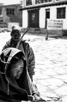 Elder's Hood and Staff Bearer