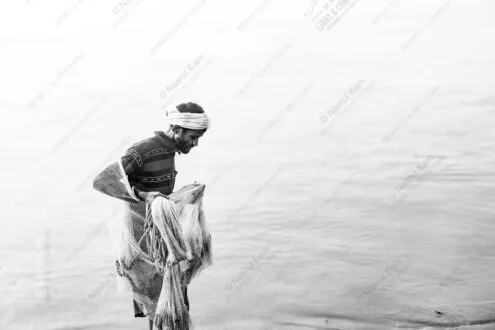 Fisherman's Net, Water's Edge