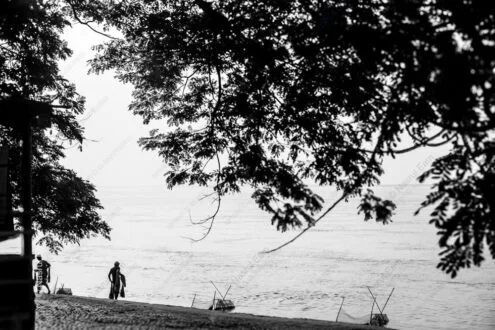 Two Figures in the Clearing