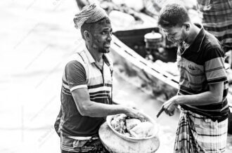 A Pot of Provisions, Shared Glance - A Pot of Provisions, Shared Glance, monochrome fine art print, Nasrul Eam photography, documentary photography print, Limited Edition Prints