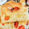 Focaccia with Cherry Tomatoes and Fresh Basil by Larisa Sferle - Photo of the Day, Food Photography, Photography Awards, Art Photography, Online Photography Courses