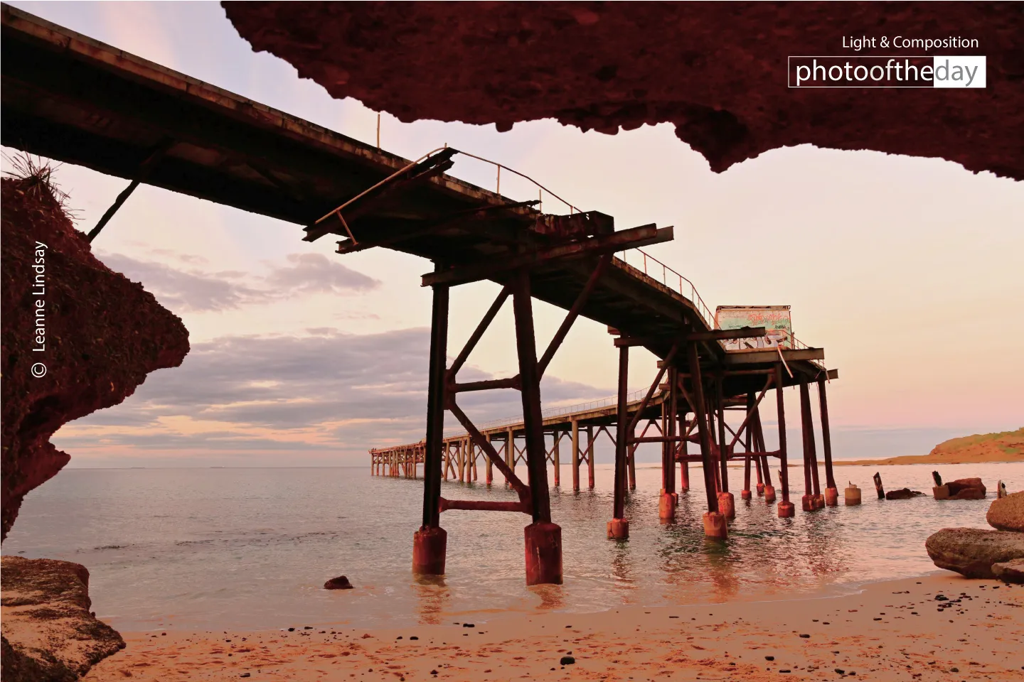 The Wallarah Jetty by Leanne Lindsay