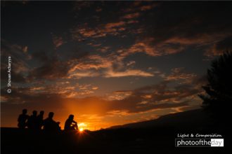 Leisure Under Big Sky of Spring by Shovan Acharyya