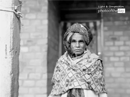 An Old Man with a Turban by Lavi Dhurve - Photojournalism, Portrait Photography, Photography Awards, Photo of the Day, Lavi Dhurve