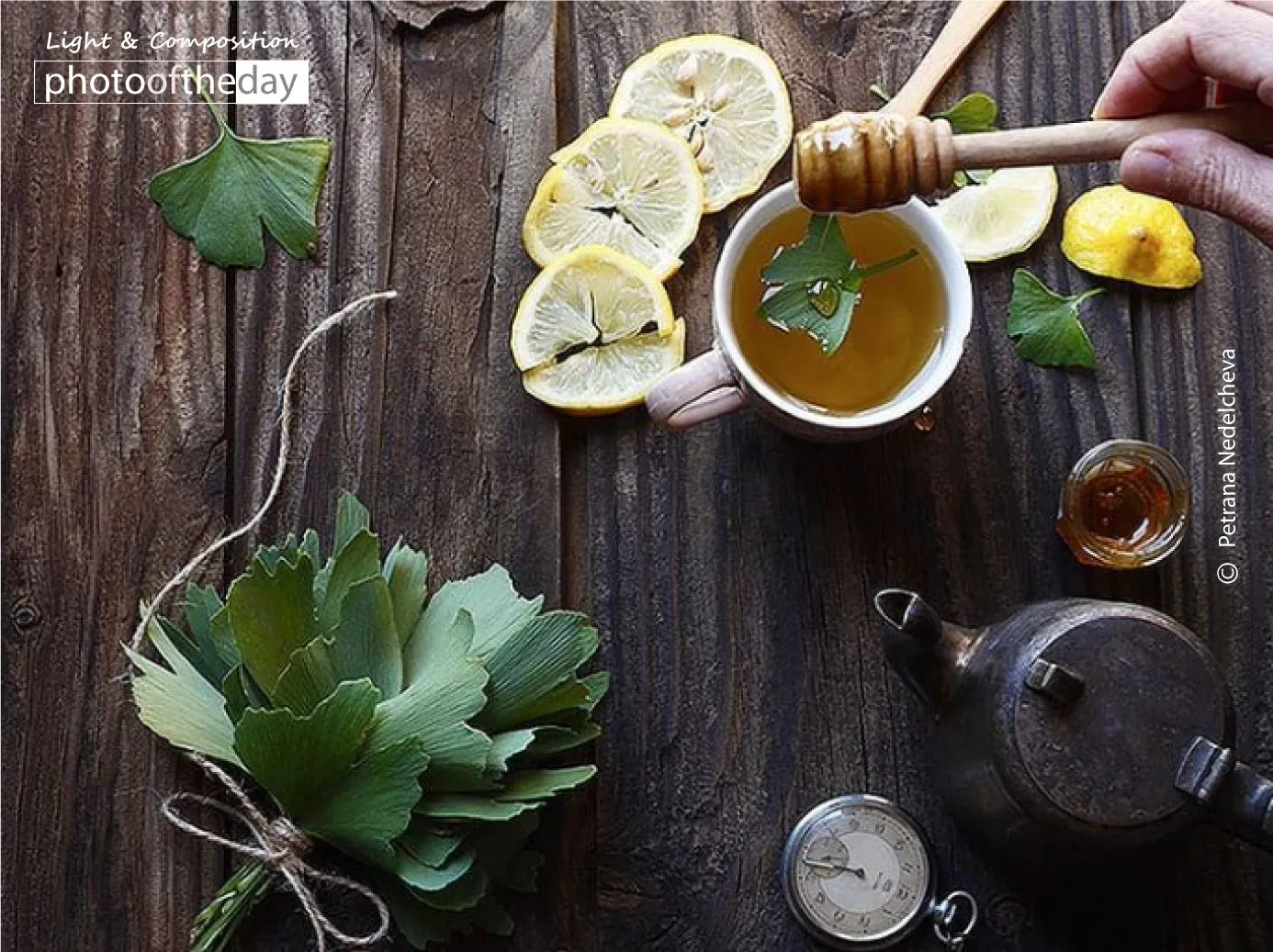 Ginkgo Tea with Lemon